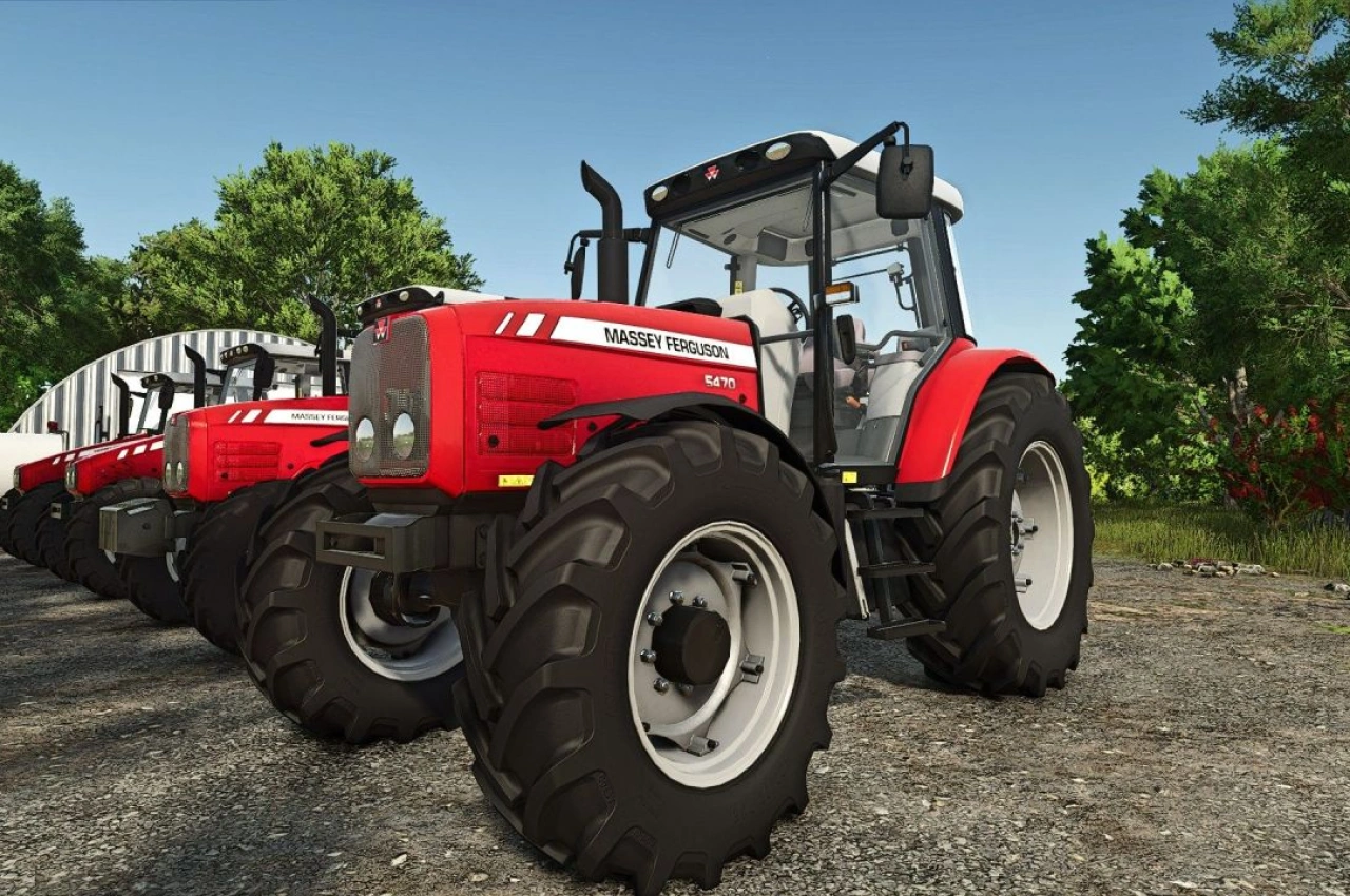Трактор Massey Ferguson 5400 Series для Farming Simulator 25 — 4