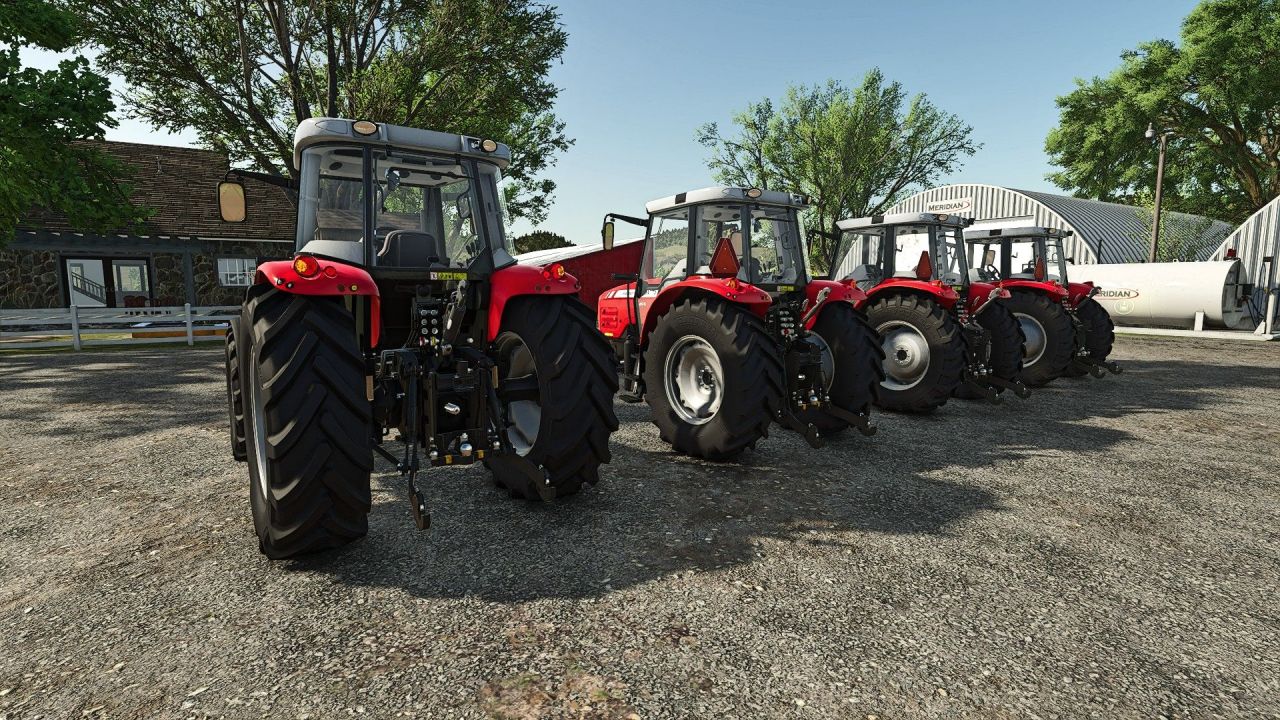 Трактор Massey Ferguson 5400 Series для Farming Simulator 25