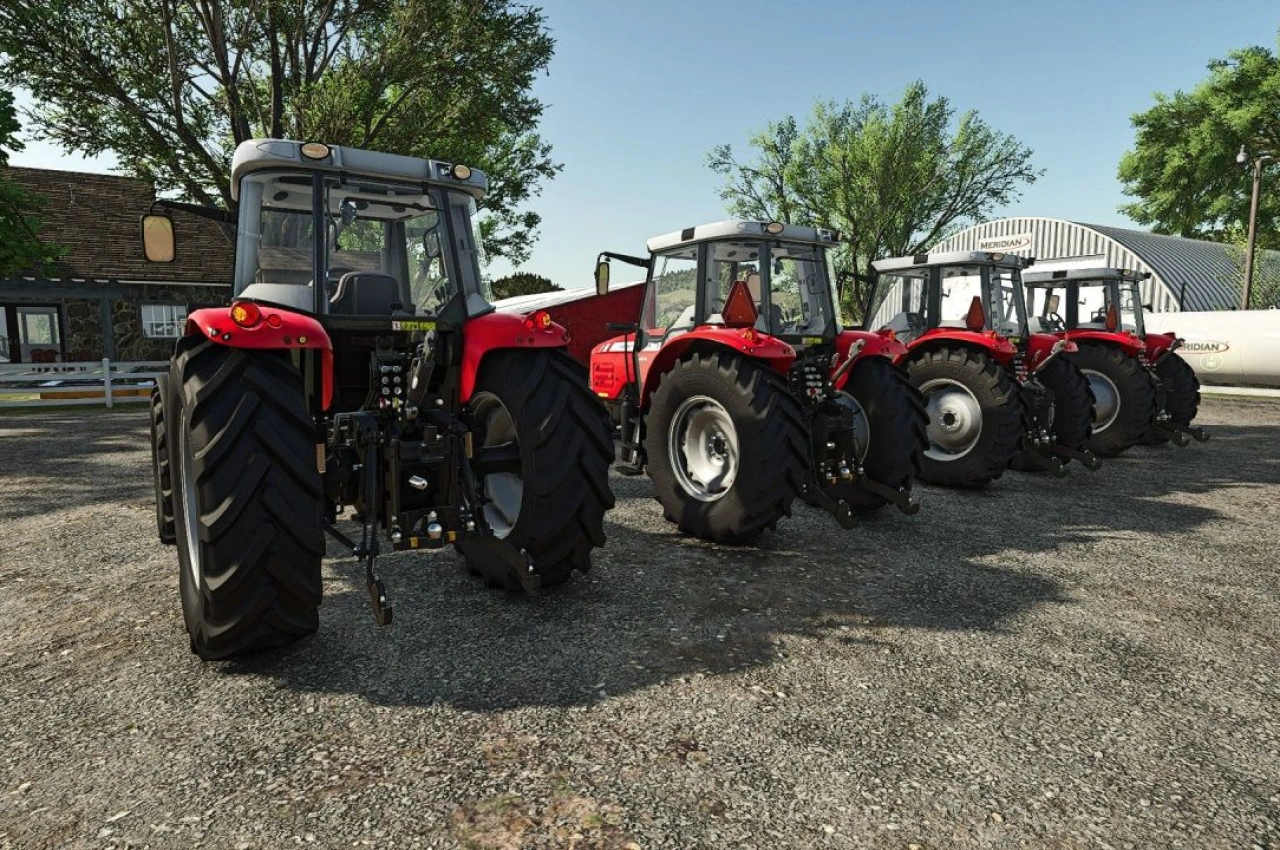 Трактор Massey Ferguson 5400 Series для Farming Simulator 25 — 5