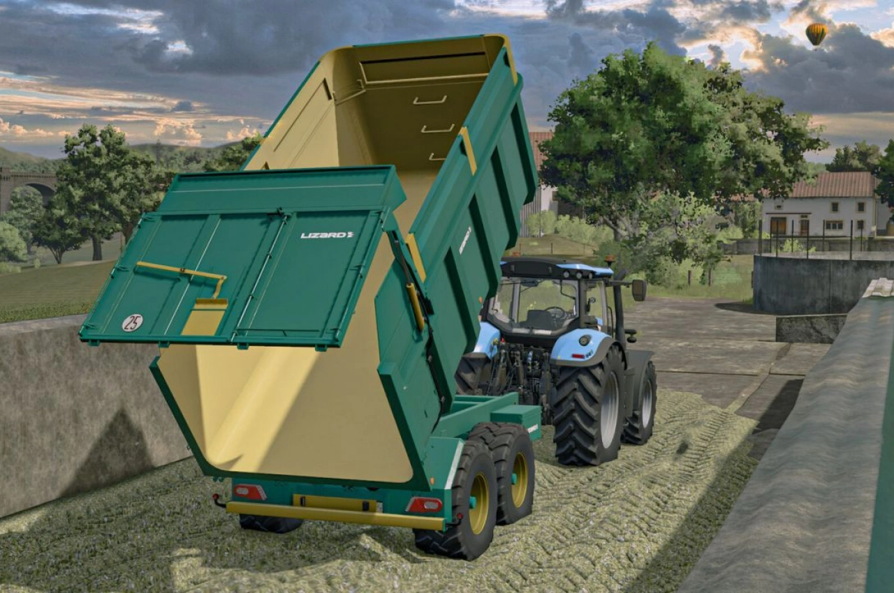 Причіп Lizard Tipping Trailer Pack для Farming Simulator 25 — 5