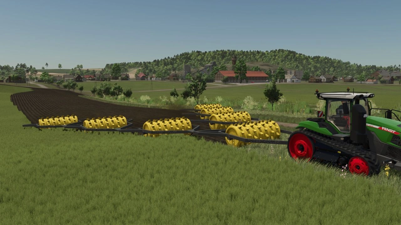 Лісорозпушувач Lizard Forest Roller для Farming Simulator 25