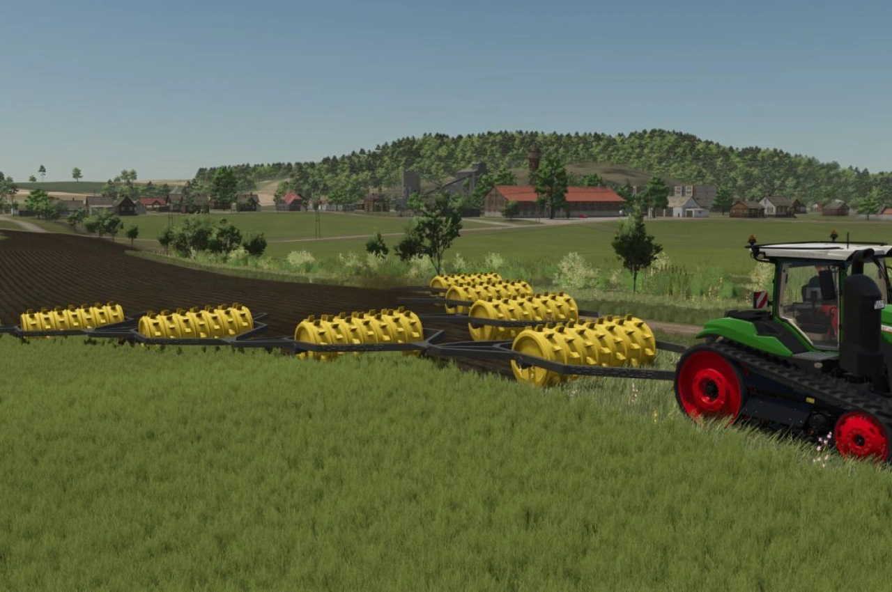 Лісорозпушувач Lizard Forest Roller для Farming Simulator 25 — 1
