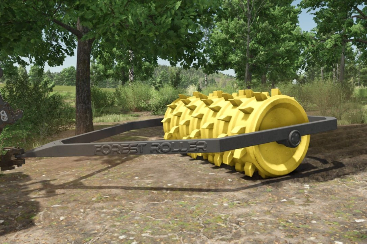 Лісорозпушувач Lizard Forest Roller для Farming Simulator 25 — 3