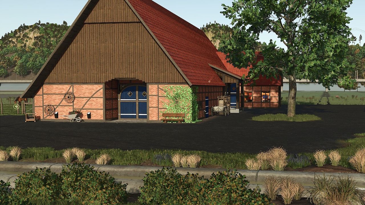 Сільський будинок Neversfelder для Farming Simulator 25