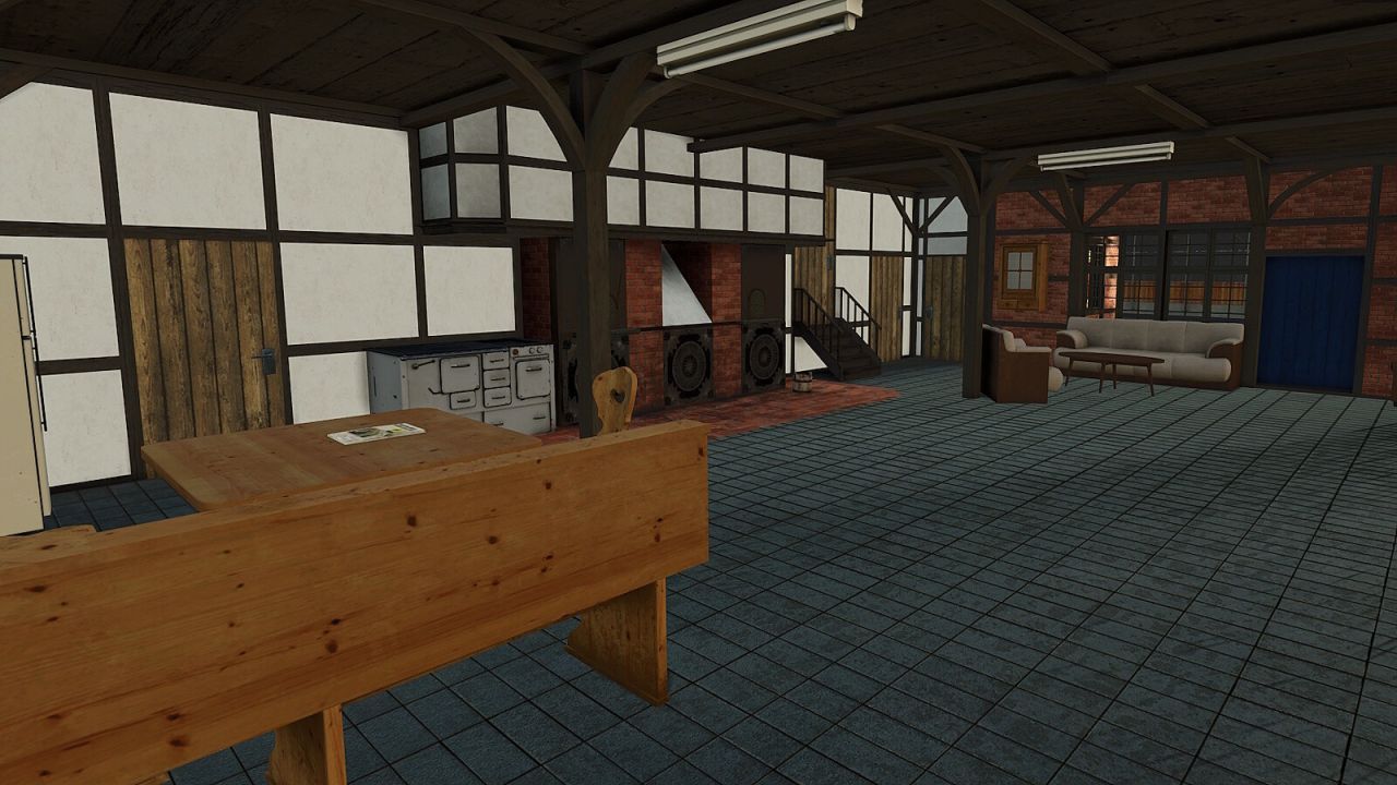 Сільський будинок Neversfelder для Farming Simulator 25