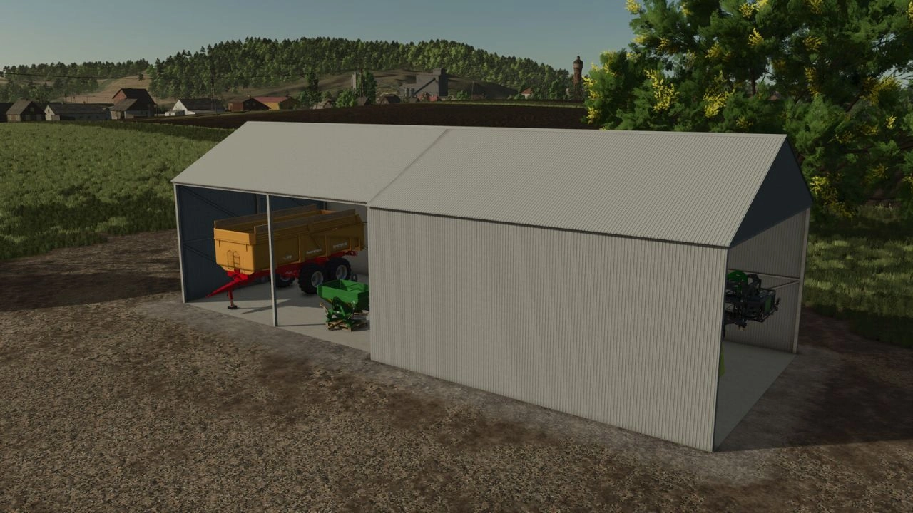 Склад 20x8 для Farming Simulator 25