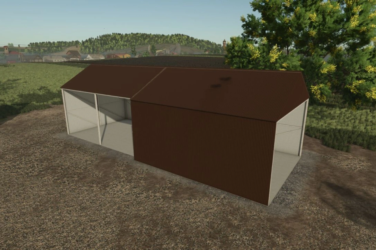 Склад 20x8 для Farming Simulator 25 — 5