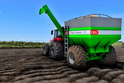 Efficient Tractor IBL Granera 200 V2 for Daily Work in FS25 — 1