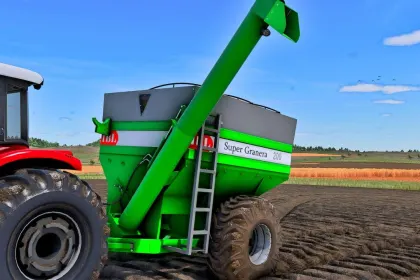 Efficient Tractor IBL Granera 200 V2 for Daily Work in FS25 — 2