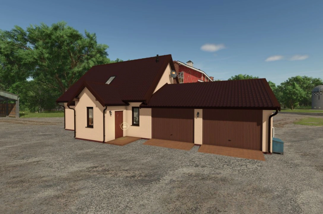 Сучасний середній будинок для Farming Simulator 25 — 1