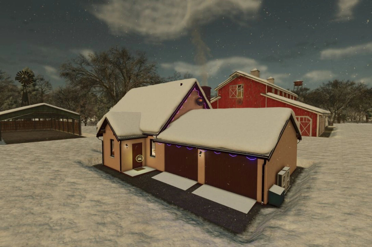 Сучасний середній будинок для Farming Simulator 25 — 4