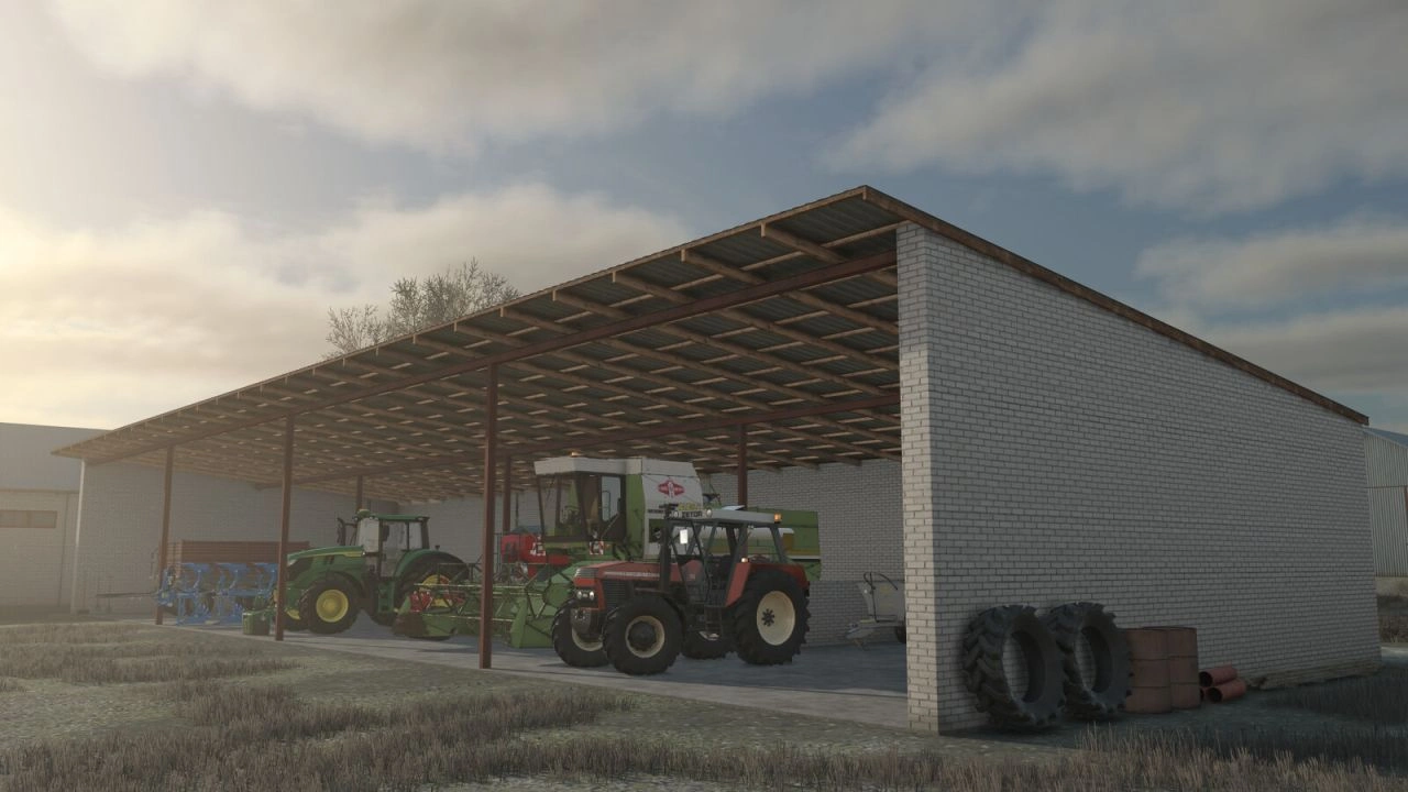 Склад білої цегли для Farming Simulator 25