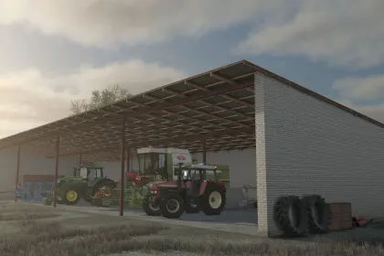 Склад білої цегли для Farming Simulator 25 — 1