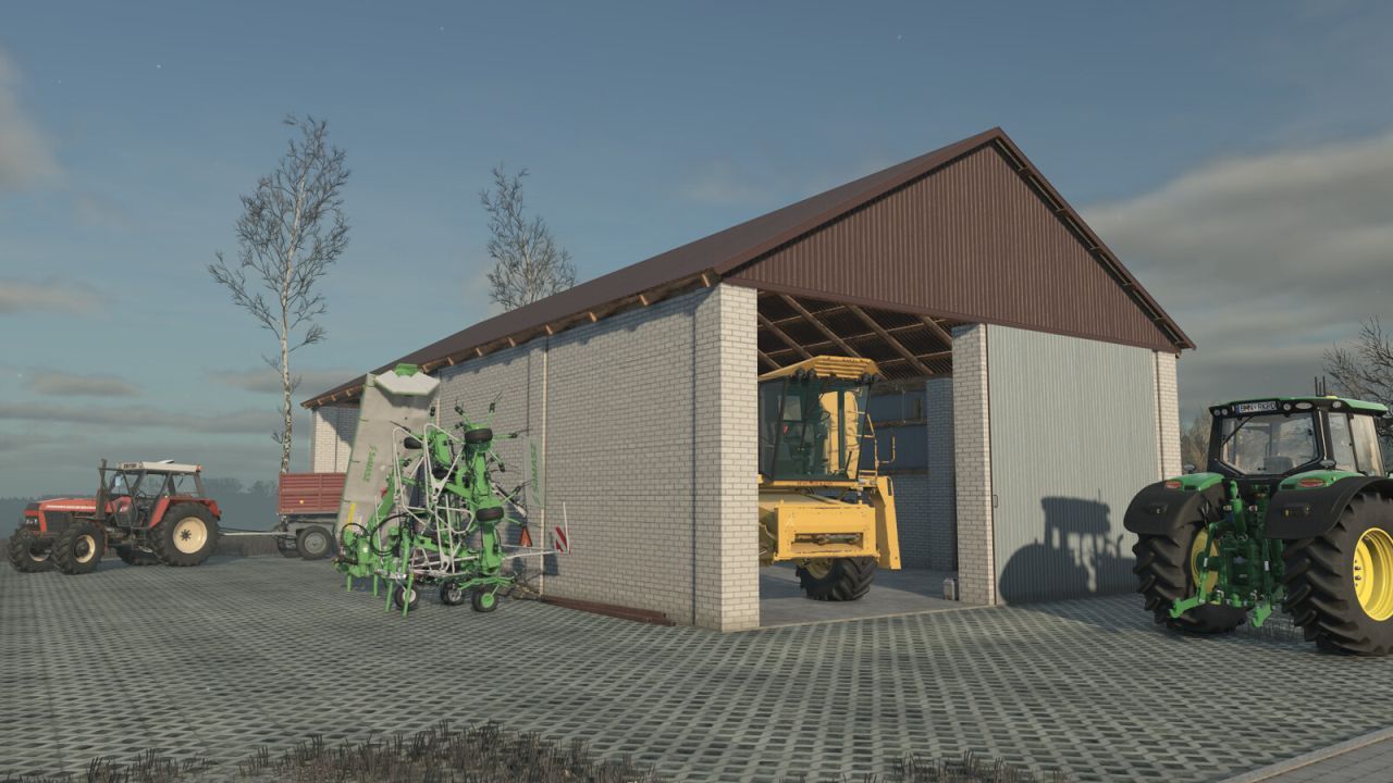 Склад білої цегли для Farming Simulator 25