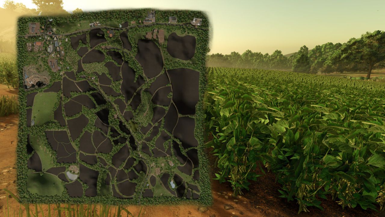 Карта Rancho Fundo для Farming Simulator 25