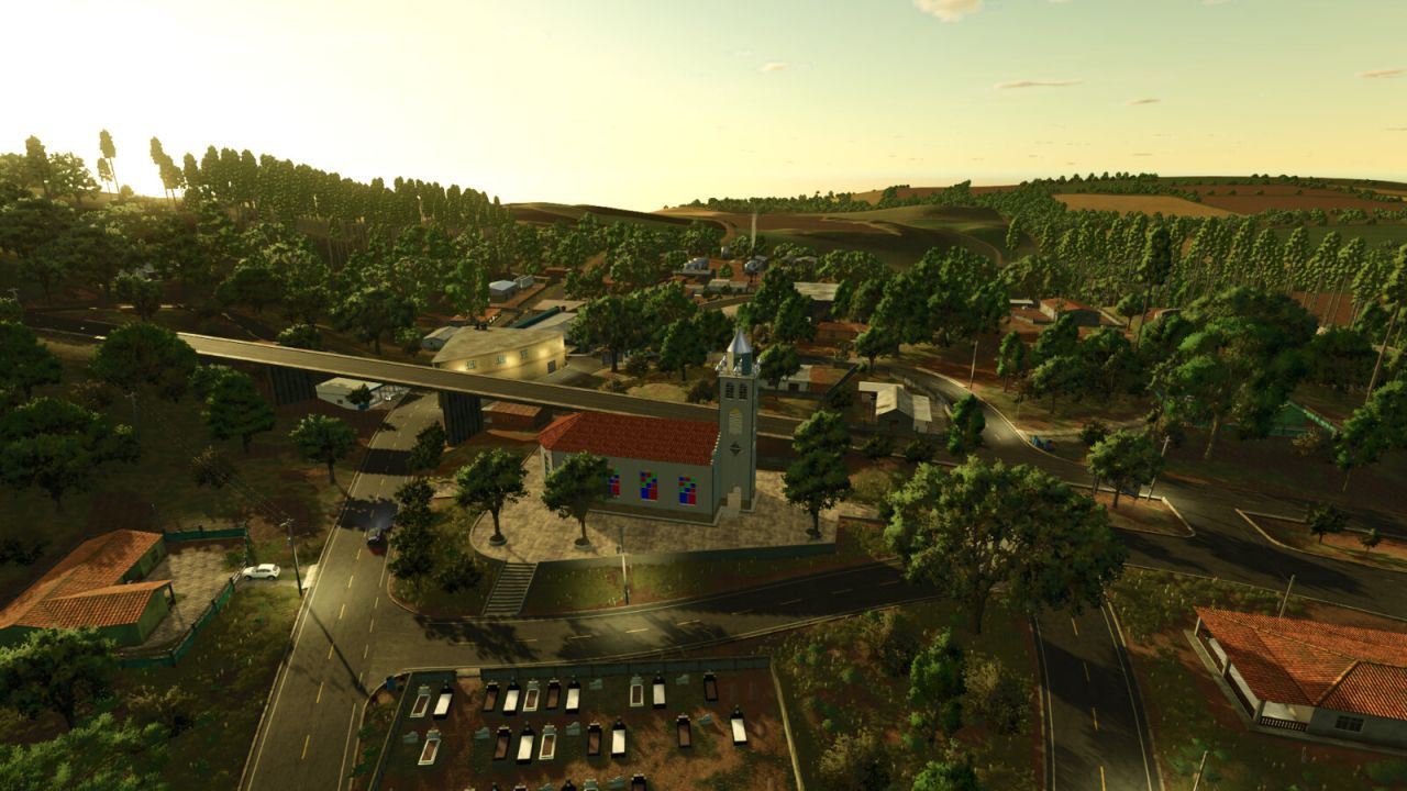 Карта Rancho Fundo для Farming Simulator 25