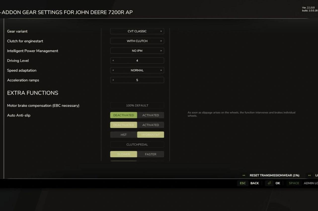 Мод CVT для Farming Simulator 25 — 2