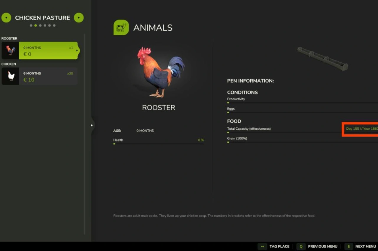 Калькулятор кормів для тварин для Farming Simulator 25 — 2