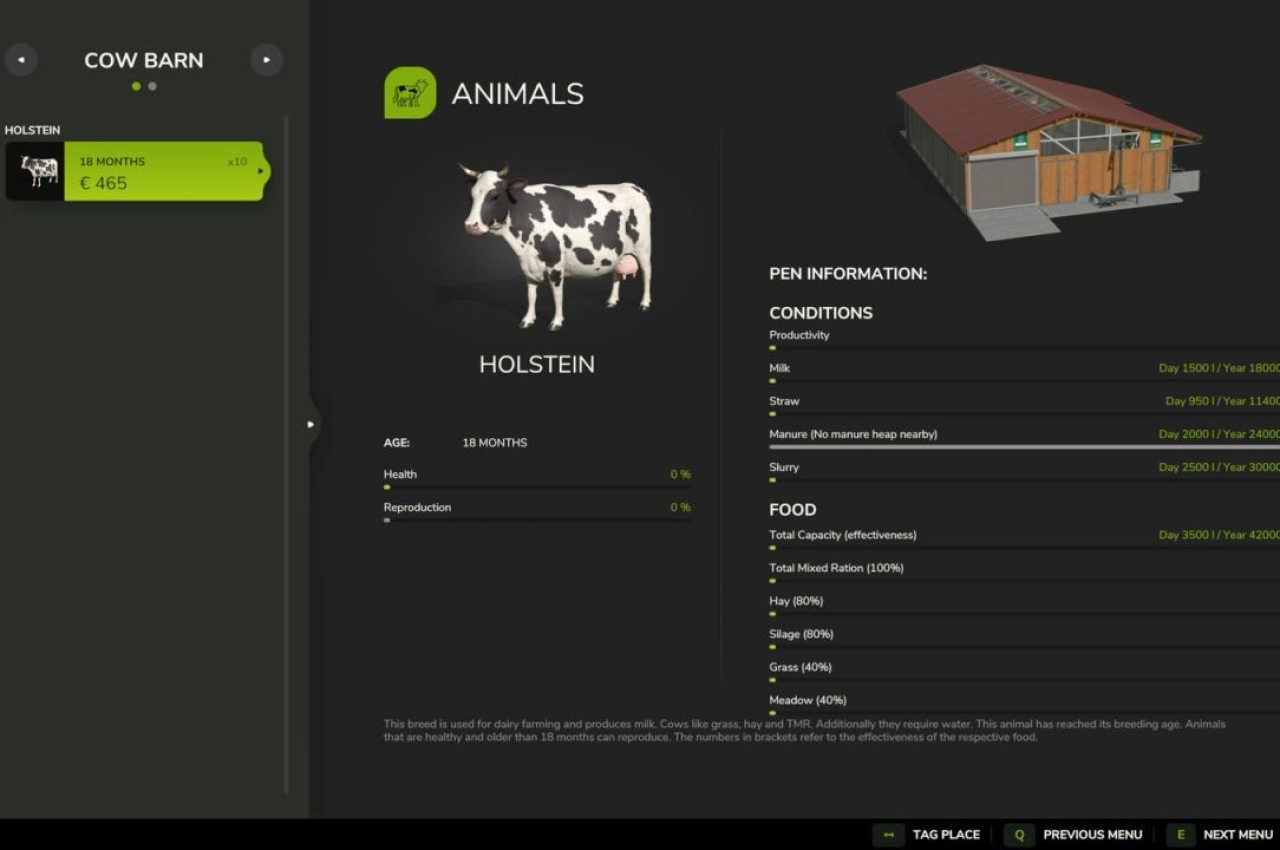 Калькулятор кормів для тварин для Farming Simulator 25 — 4