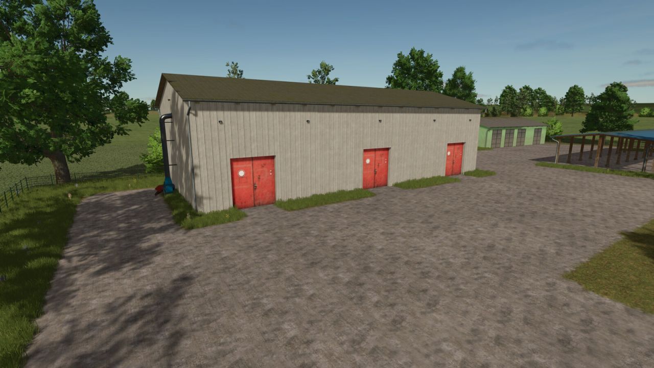 Металеві стоги сіна для Farming Simulator 25