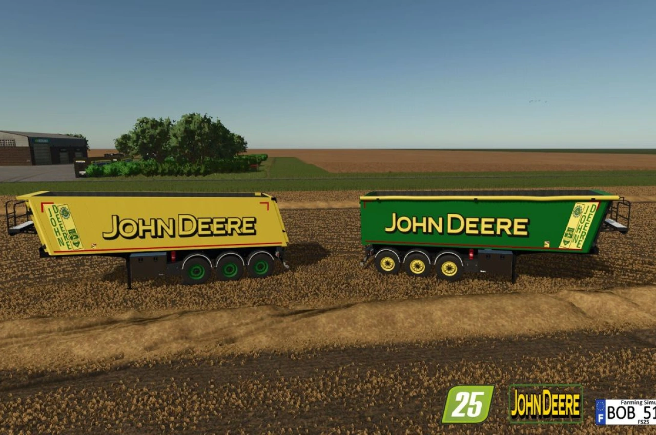 Причіп John Deere для Farming Simulator 25 — 2