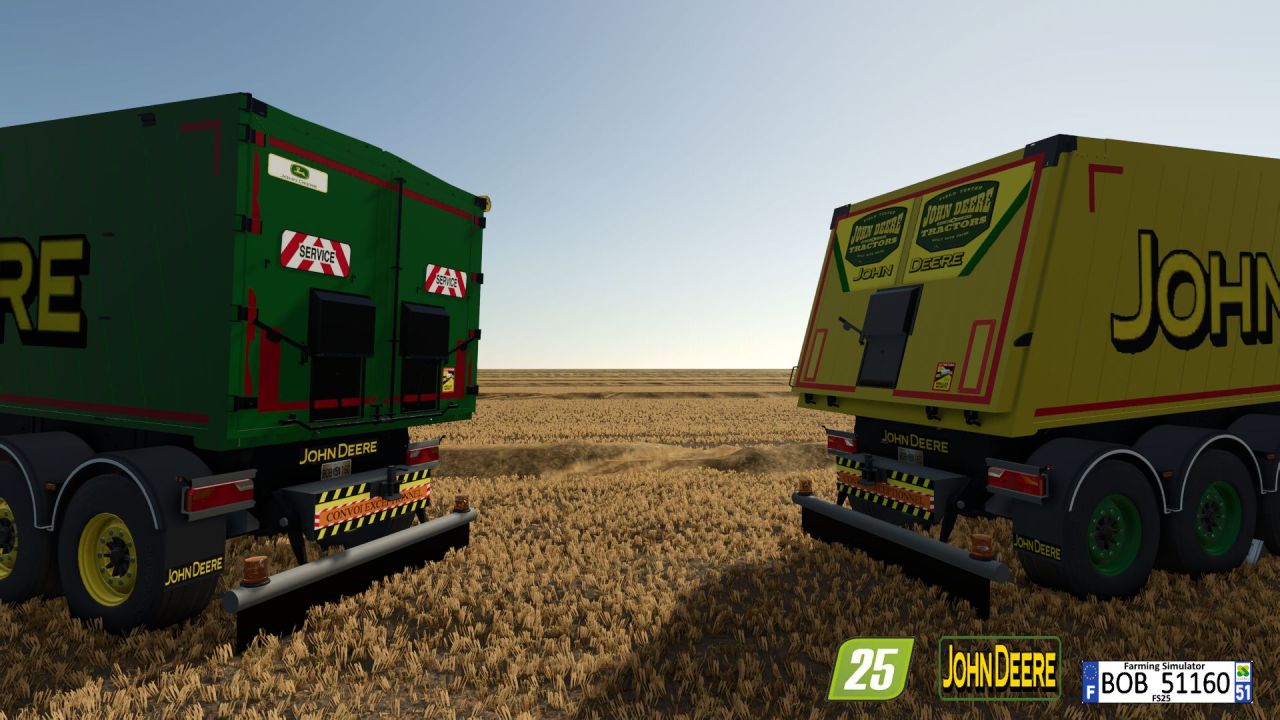 Причіп John Deere для Farming Simulator 25