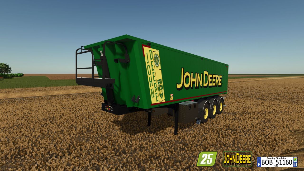 Причіп John Deere для Farming Simulator 25