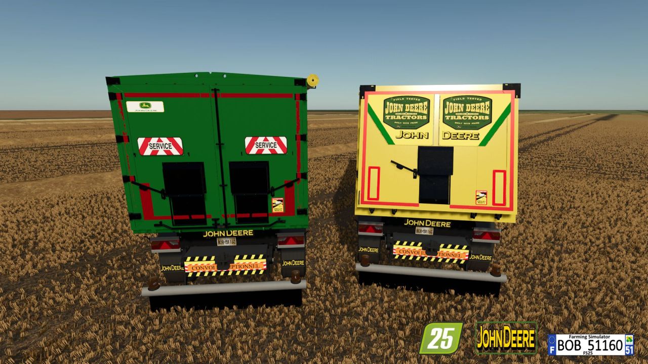 Причіп John Deere для Farming Simulator 25
