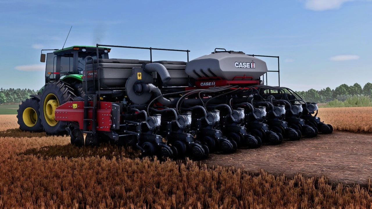 Efficient Case IH Easy Riser Seeder for Precision Sowing in Farming Simulator 25