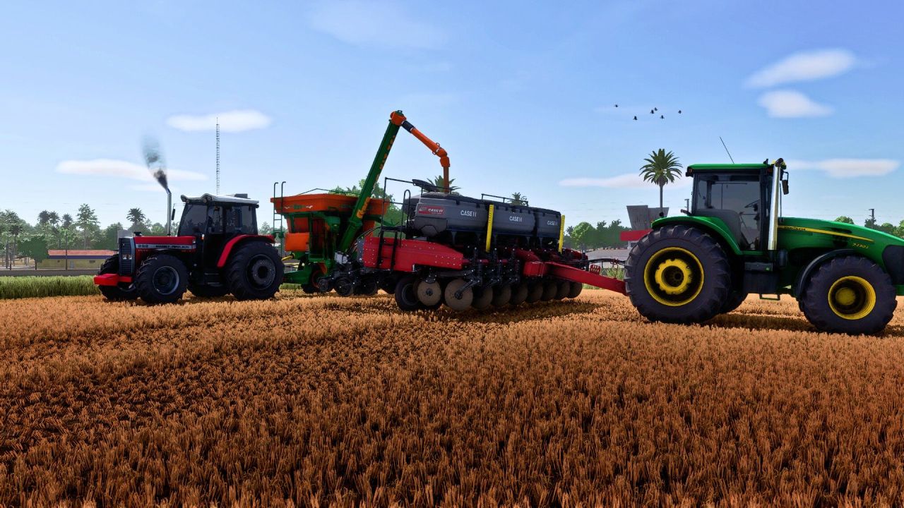 Ефективна Сівалка Case IH Easy Riser для Точного Висіву у Farming Simulator 25