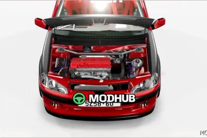 Автомобіль Peugeot 106 GTI V4.1 для BeamNG.drive — 4