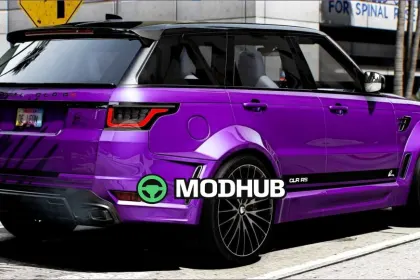 Автомобіль Range Rover Lumma CLR RS для GTA 5