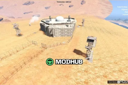 Карта в'язниці Ogygia/Sona для GTA 5 — 1