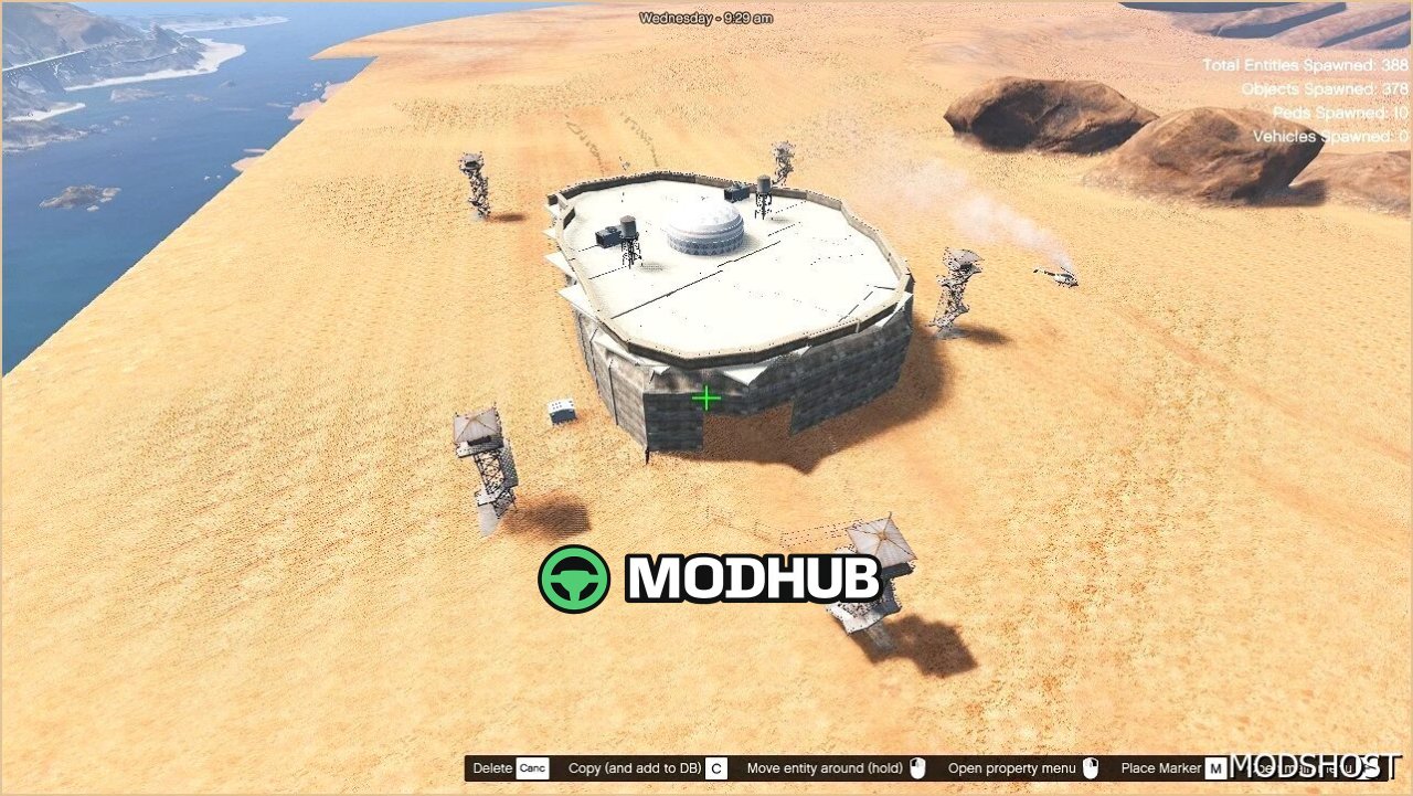 Карта в'язниці Ogygia/Sona для GTA 5