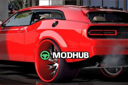 Автомобіль Dodge Challenger Magnum Forgiato для GTA 5
