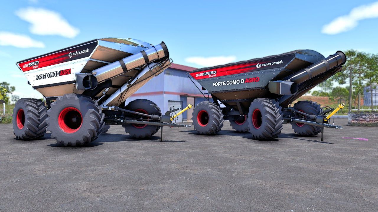 Efficient São Jose Implementos Gran Speed 33000 for Farming Simulator 25 — Fast Work in the Field
