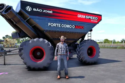Efficient São Jose Implementos Gran Speed 33000 for Farming Simulator 25 — Fast Work in the Field — 2
