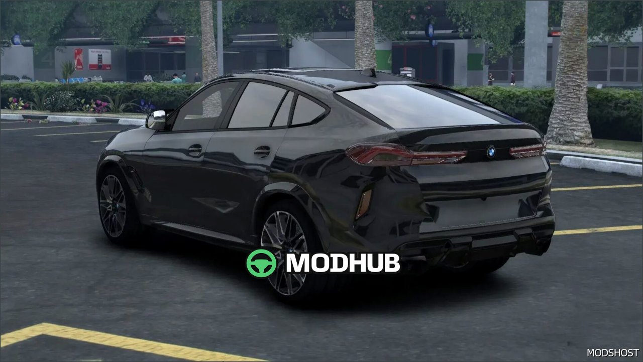 Автомобіль BMW X6 M Competition F96 для GTA 5