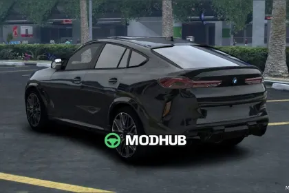 Автомобіль BMW X6 M Competition F96 для GTA 5 — 2