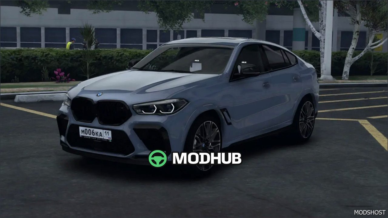Автомобіль BMW X6 M Competition F96 для GTA 5