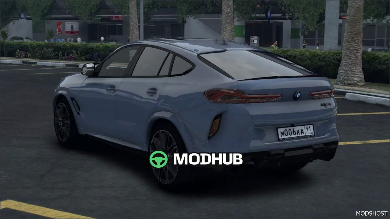 Автомобіль BMW X6 M Competition F96 для GTA 5