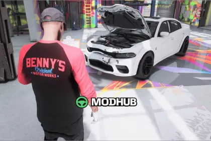 Пакет одягу Benny для GTA 5 — 5