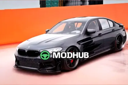 Автомобіль BMW M5 CS з карбоновим дахом для GTA 5 — 1