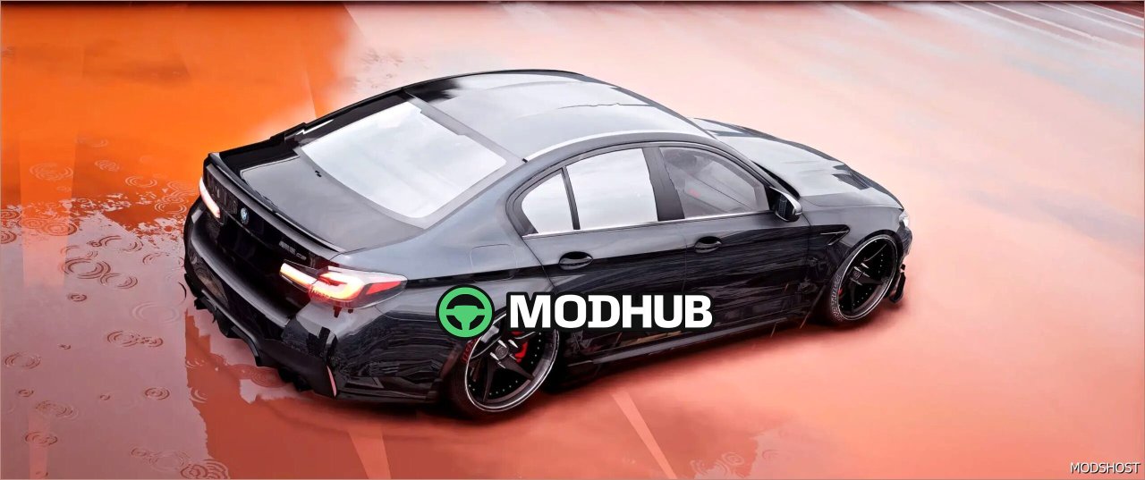 Автомобіль BMW M5 CS з карбоновим дахом для GTA 5