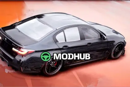 Автомобіль BMW M5 CS з карбоновим дахом для GTA 5 — 3