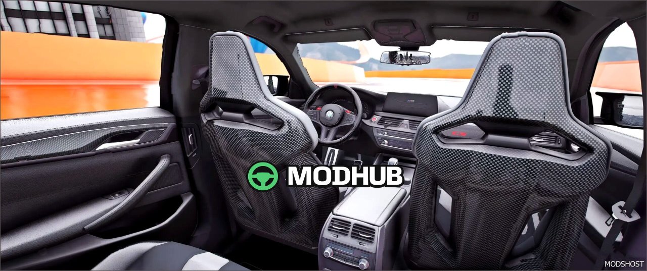 Автомобіль BMW M5 CS з карбоновим дахом для GTA 5