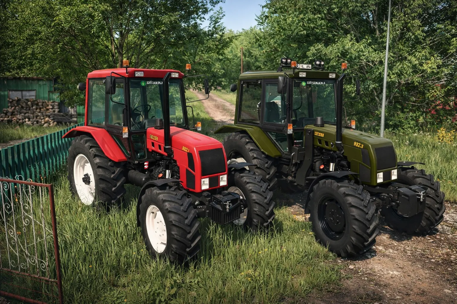 Мод на трактор MTZ 920.2 (Бета) для Фермер Симулятор 25