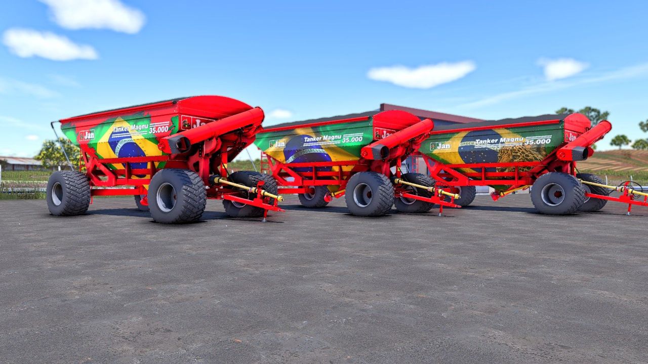 Powerful Jan Tanker Magnu 35000 for Farming Simulator 25 — Fast Liquid Transport