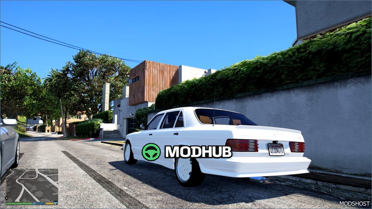 Автомобіль Mercedes Benz 500SEL AMG Pack (V126) для GTA 5