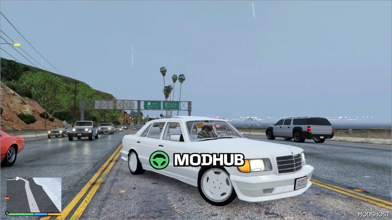 Автомобіль Mercedes Benz 500SEL AMG Pack (V126) для GTA 5